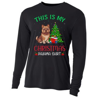 Brussels Griffon Dog Ugly Xmas This Is My Christmas Pajama Cooling Performance Long Sleeve Crew