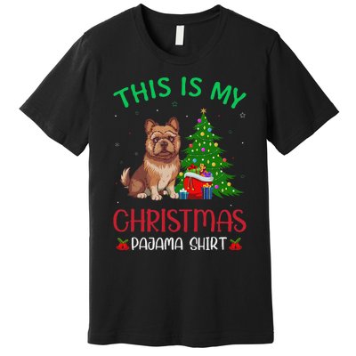 Brussels Griffon Dog Ugly Xmas This Is My Christmas Pajama Premium T-Shirt