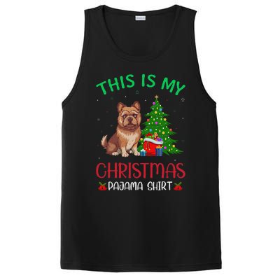 Brussels Griffon Dog Ugly Xmas This Is My Christmas Pajama PosiCharge Competitor Tank