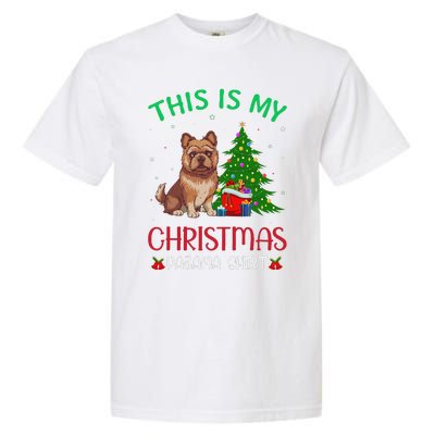 Brussels Griffon Dog Ugly Xmas This Is My Christmas Pajama Garment-Dyed Heavyweight T-Shirt