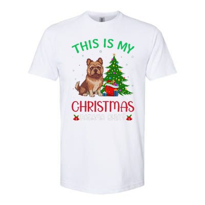 Brussels Griffon Dog Ugly Xmas This Is My Christmas Pajama Softstyle CVC T-Shirt