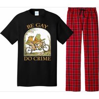 Be Gay Do Crime Frog and The Toad for LGBTQ Pride Pajama Set