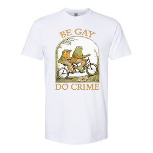 Be Gay Do Crime Frog and The Toad for LGBTQ Pride Softstyle CVC T-Shirt