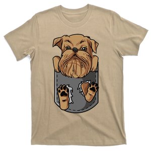 Brussels Griffon Dog Owner Gift I Love My Brussels Griffon T-Shirt