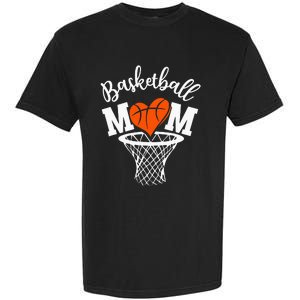 Basketball Game Day Vibes Mom Life Game Day Garment-Dyed Heavyweight T-Shirt