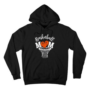 Basketball Game Day Vibes Mom Life Game Day Hoodie