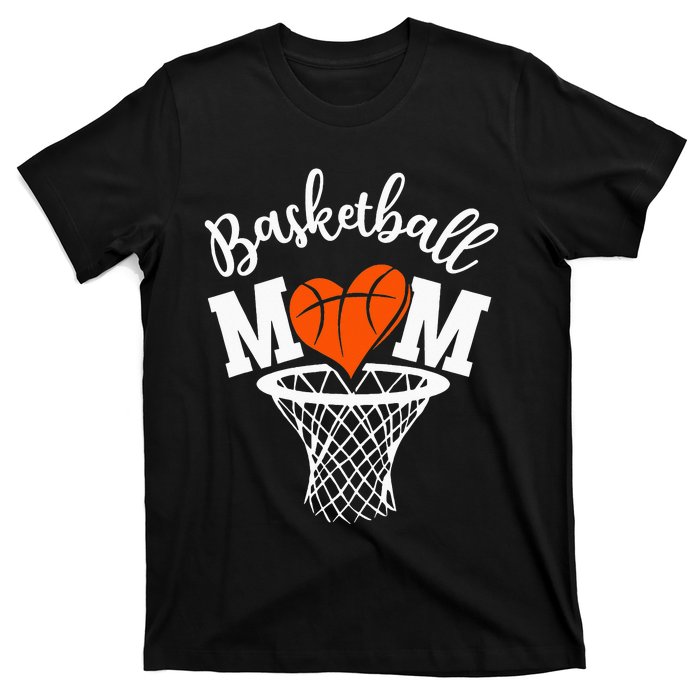 Basketball Game Day Vibes Mom Life Game Day T-Shirt