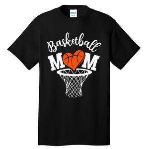 Basketball Game Day Vibes Mom Life Game Day Tall T-Shirt