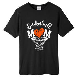 Basketball Game Day Vibes Mom Life Game Day Tall Fusion ChromaSoft Performance T-Shirt