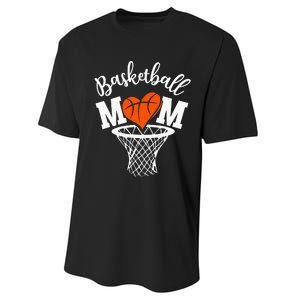 Basketball Game Day Vibes Mom Life Game Day Performance Sprint T-Shirt