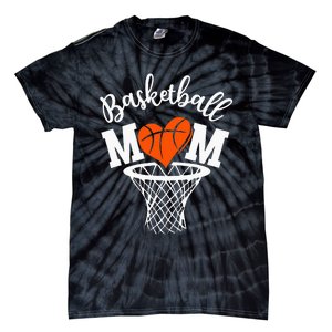 Basketball Game Day Vibes Mom Life Game Day Tie-Dye T-Shirt