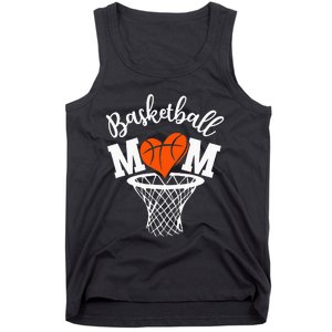 Basketball Game Day Vibes Mom Life Game Day Tank Top