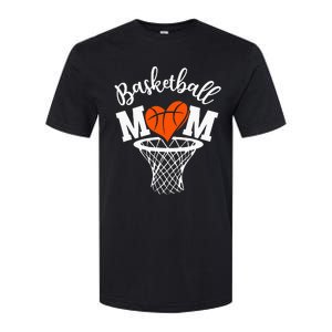 Basketball Game Day Vibes Mom Life Game Day Softstyle CVC T-Shirt