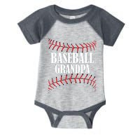 Baseball Grandpa Design Baseball Grandfather Infant Baby Jersey Bodysuit