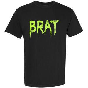 Brat Grunge Distressed Garment-Dyed Heavyweight T-Shirt