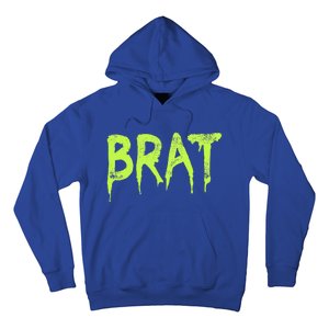 Brat Grunge Distressed Hoodie