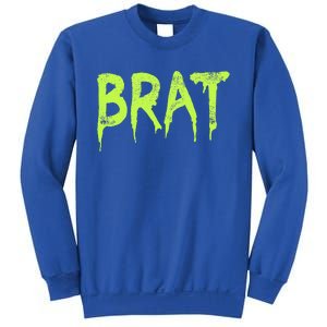 Brat Grunge Distressed Sweatshirt