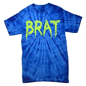 Brat Grunge Distressed Tie-Dye T-Shirt