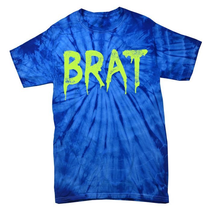 Brat Grunge Distressed Tie-Dye T-Shirt