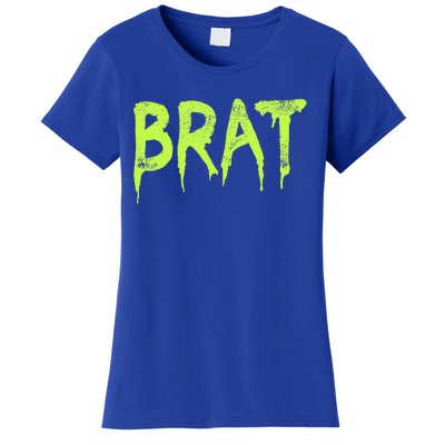 Brat Grunge Distressed Women's T-Shirt