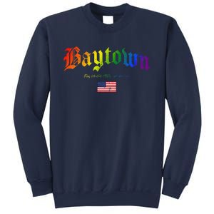 Bryan Gothic Design Lgbtqai+ Rainbow Version Sweatshirt