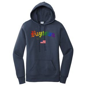 Bryan Gothic Design Lgbtqai+ Rainbow Version Women's Pullover Hoodie