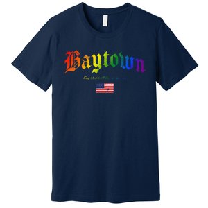 Bryan Gothic Design Lgbtqai+ Rainbow Version Premium T-Shirt