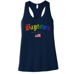 Bryan Gothic Design Lgbtqai+ Rainbow Version Women's Racerback Tank