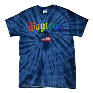 Bryan Gothic Design Lgbtqai+ Rainbow Version Tie-Dye T-Shirt