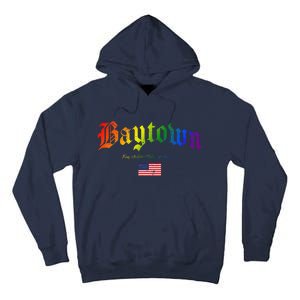 Bryan Gothic Design Lgbtqai+ Rainbow Version Tall Hoodie