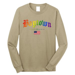 Bryan Gothic Design Lgbtqai+ Rainbow Version Long Sleeve Shirt