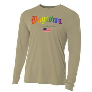 Bryan Gothic Design Lgbtqai+ Rainbow Version Cooling Performance Long Sleeve Crew