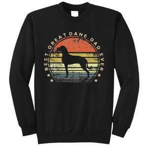 Best Great Dane Dad Ever Daddy Gifts Dog Lover Pet Owner Sweatshirt