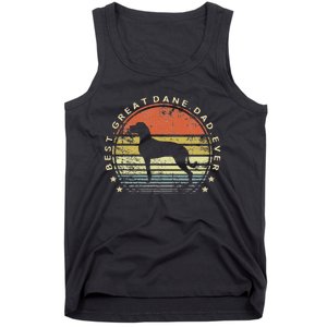 Best Great Dane Dad Ever Daddy Gifts Dog Lover Pet Owner Tank Top