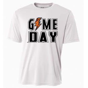 Basketball Game Day Lightning Team Basketball Cooling Performance Crew T-Shirt