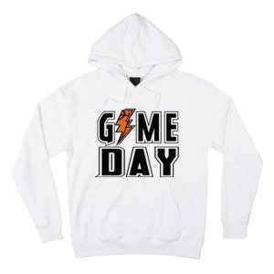 Basketball Game Day Lightning Team Basketball Hoodie