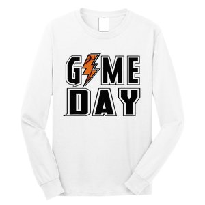 Basketball Game Day Lightning Team Basketball Long Sleeve Shirt