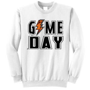 Basketball Game Day Lightning Team Basketball Sweatshirt