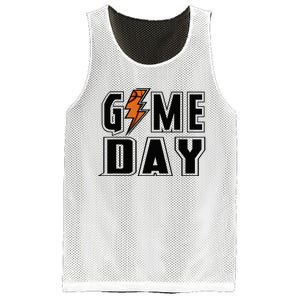 Basketball Game Day Lightning Team Basketball Mesh Reversible Basketball Jersey Tank