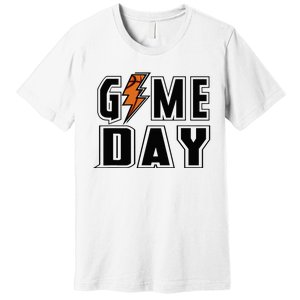 Basketball Game Day Lightning Team Basketball Premium T-Shirt