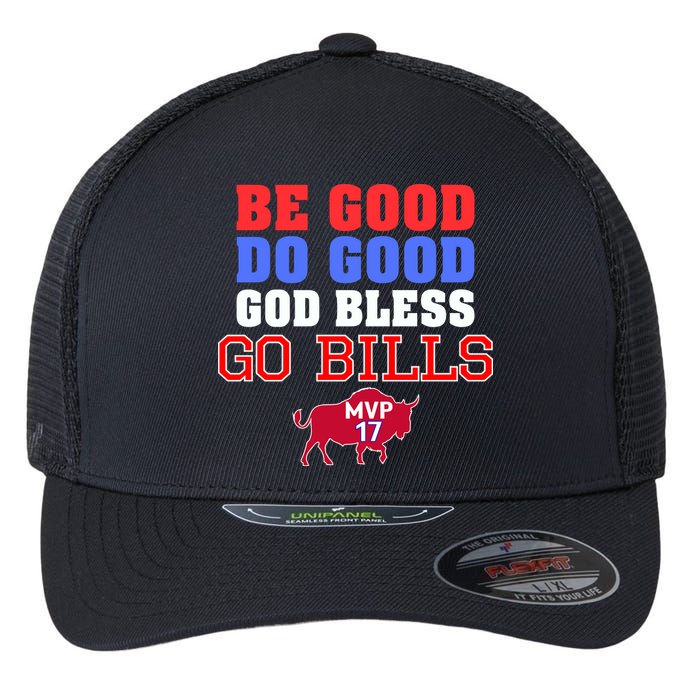 Be Good Do Good God Bless Go B.I.L.L.S Flexfit Unipanel Trucker Cap