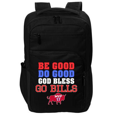 Be Good Do Good God Bless Go B.I.L.L.S Impact Tech Backpack