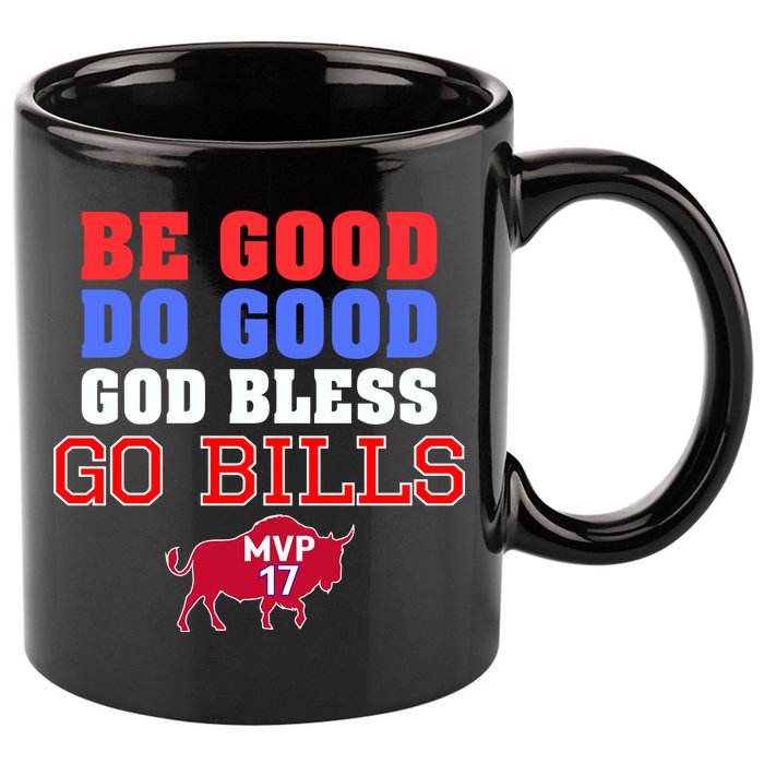Be Good Do Good God Bless Go B.I.L.L.S 11oz C Handle Ceramic Mug