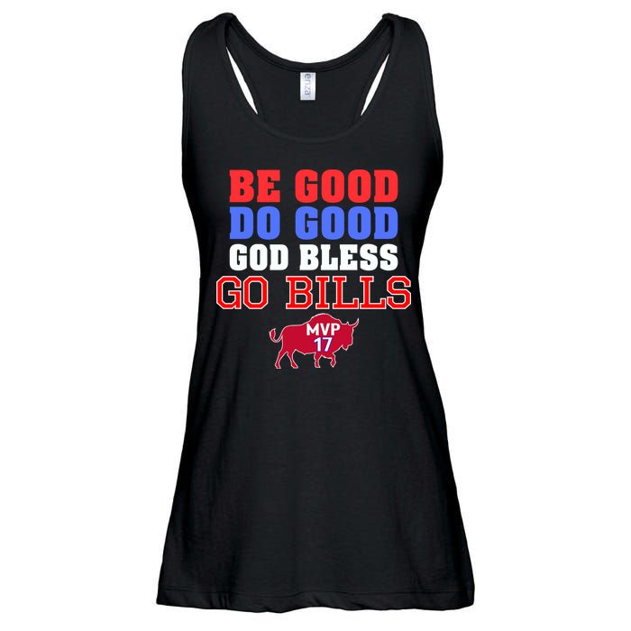 Be Good Do Good God Bless Go B.I.L.L.S Ladies Essential Flowy Tank