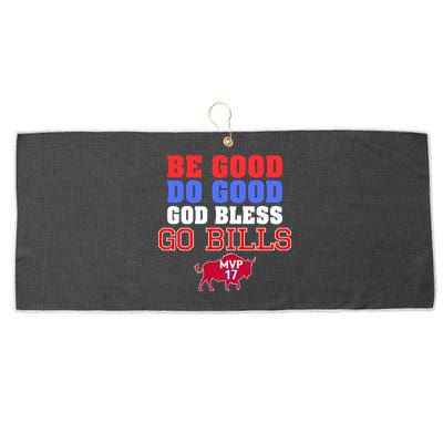 Be Good Do Good God Bless Go B.I.L.L.S Large Microfiber Waffle Golf Towel