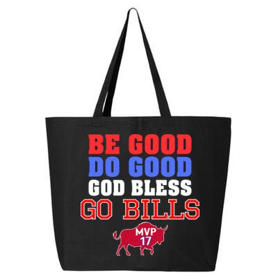 Be Good Do Good God Bless Go B.I.L.L.S 25L Jumbo Tote