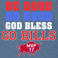 Be Good Do Good God Bless Go B.I.L.L.S Garment-Dyed Sweatshirt