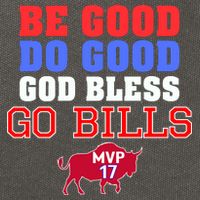 Be Good Do Good God Bless Go B.I.L.L.S Cotton Canvas Backpack