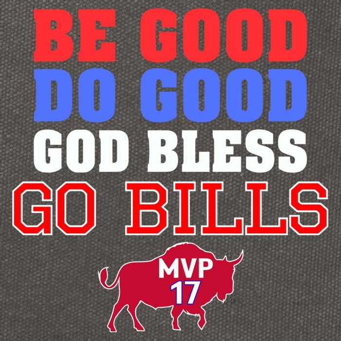 Be Good Do Good God Bless Go B.I.L.L.S Cotton Canvas Backpack