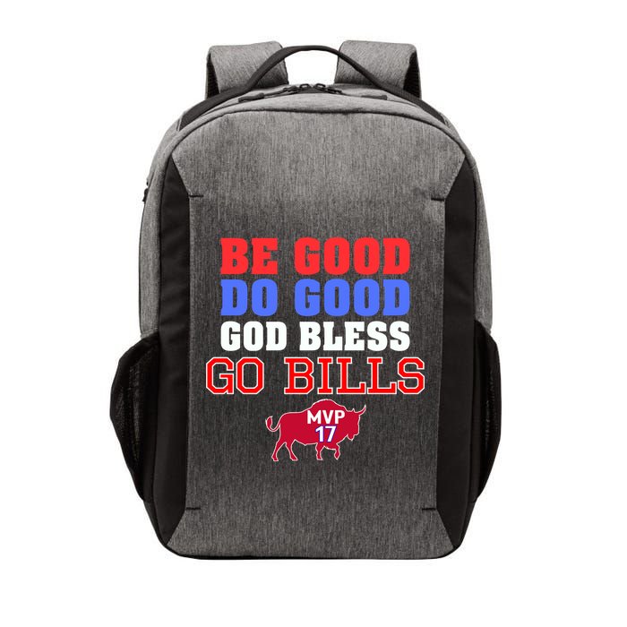 Be Good Do Good God Bless Go B.I.L.L.S Vector Backpack